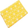 Small Dog Cat Bed Mats Breathable Comfortable Print Washable Pet Sleeping Cat Hammock Bed Kitten Puppy Nest Yellow plaid (single cloth - no shelf) - 3 of 4