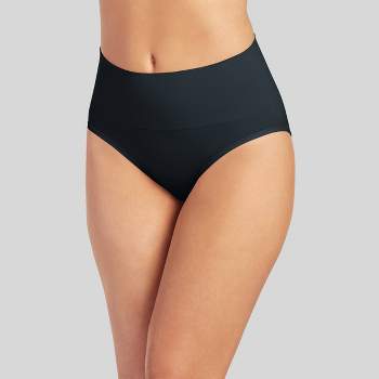Hanes Premium Women's 4pk Tummy Control Briefs - Gray/beige/black L : Target