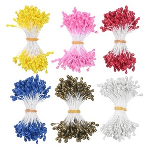 Unique Bargains Rope Resin Multipurpose Use Diy Flower Stamens 2.17 x 0.12 Inch - 1 of 4