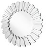 Elegant Lighting Sparkle 39.5 in. Contemporary Round Mirror in Clear - 3 of 4