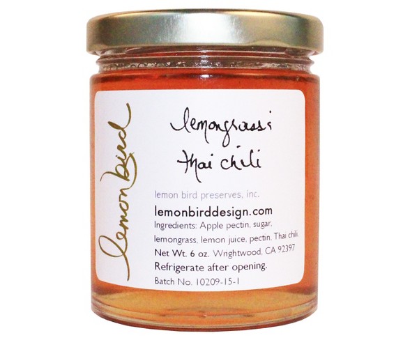 Lemon Bird Lemongrass & Thai Chili Jam - 6oz