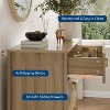 Fluted Dresser for Bedroom 42.9" Tall, 5-Drawer Wood Dresser for Bedroom, Modern Chest of Drawers, Storage Organizer Cabinet for Living Room - 4 of 4