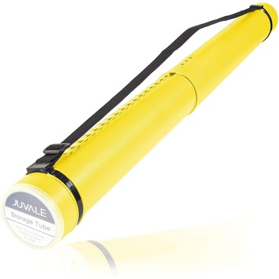 Juvale Yellow Expandable Document Tube with Strap for Posters Blueprints Art Document (24 to 40 Inches)