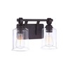 Craftmade Lighting Romero 2 - Light Vanity in  Espresso - 4 of 4