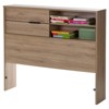 HomeStock Laminated Particleboard Twin Kids Headboard with Storage - 3 of 4
