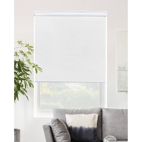 Chicology Blackout Roller Curtain Shade Byssus White - image 1 of 4