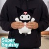Squishmallows Original Sanrio 10-Inch Kuromi HugMees - Official Jazwares Plush - Gift for Kids, Girls & Boys - 4 of 4