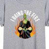 Women's - Disney Villains - Hades I Bring The Fire Oversized Graphic T-Shirt - 2 of 4