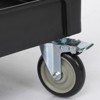 Service Cart 2-Shelf, Storage Handle, 500 LBS Capacity, for Warehouse/Garage/Cleaning/Manufacturing£¬45 in X25 in - 4 of 4