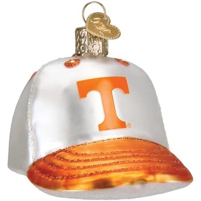 Old World Christmas Glass Blown Ornament for Christmas Tree, Tennessee Baseball Cap
