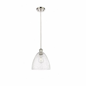 Bristol Glass - 1 Light Mini Pendant In Industrial Style-13.25 Inches Tall and 9 Inches Wide - 1 of 1