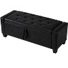 Dexmalle Faux Leather Bench with Storage - 3 of 4