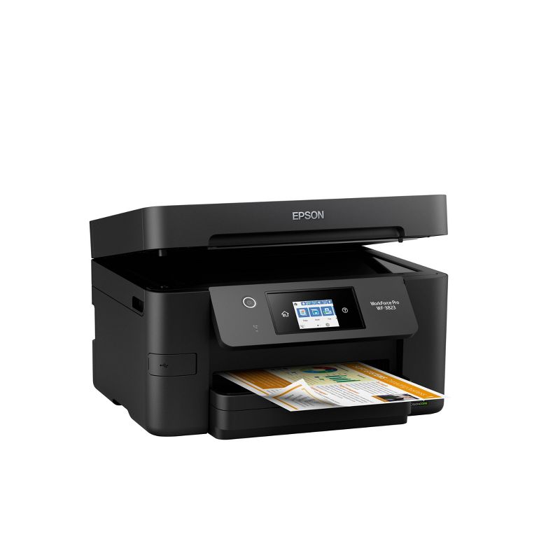 Epson WorkForce WF-3823 All-in-One Inkjet Printer Scanner Copier - Black, 4 of 10