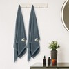 Unique Bargains Quick Dry Low Linting Bath Towels 2 Pcs - 4 of 4