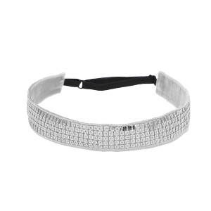 Unique Bargains Women's Adjustable Sequins Headbands 1 Pc - 1 of 4