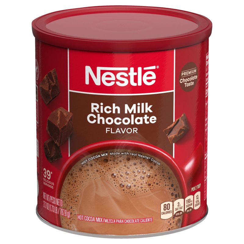 Nestle Rich Milk Chocolate Hot Cocoa Mix - 27.7oz, 1 of 9