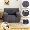 JOYRACER Bean Bag Chair Sofa, Big Comfy Chair For Bedroom Living Room, Bean Bag Lazy Chair For Adults With Pocket Armrests For Gaming & Reading - 4 of 4