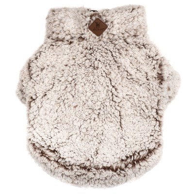 The Worthy Dog Cozy Wubby Fleece Quarter Zip Pullover