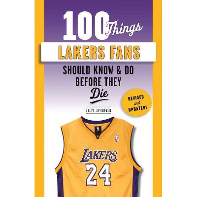 100 Things Lakers Fans Should Know & Do Before They Die - (100 Things...Fans Should Know) by  Steve Springer & James Worthy (Paperback)