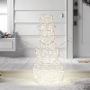 750ct LED High Density Champagne Metal Christmas Snowman Twinkling Novelty Sculpture Light Warm White - Wondershop™ - 2 of 3