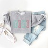 Simply Sage Market Women's Graphic Sweatshirt Embroidered Gigi Outline - 2 of 2
