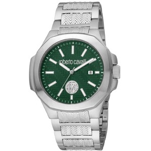 Roberto Cavalli Men's Classic Green Dial Watch - RC5G050M0055 - 1 of 1