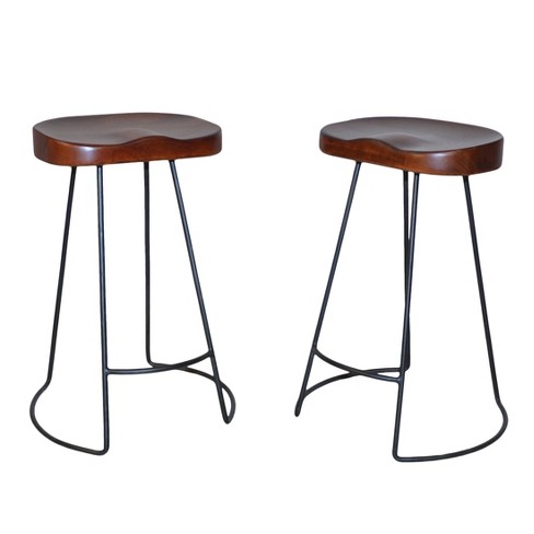 Set of 2 24" Vale Counter Height Barstools - Carolina Chair & Table - image 1 of 4