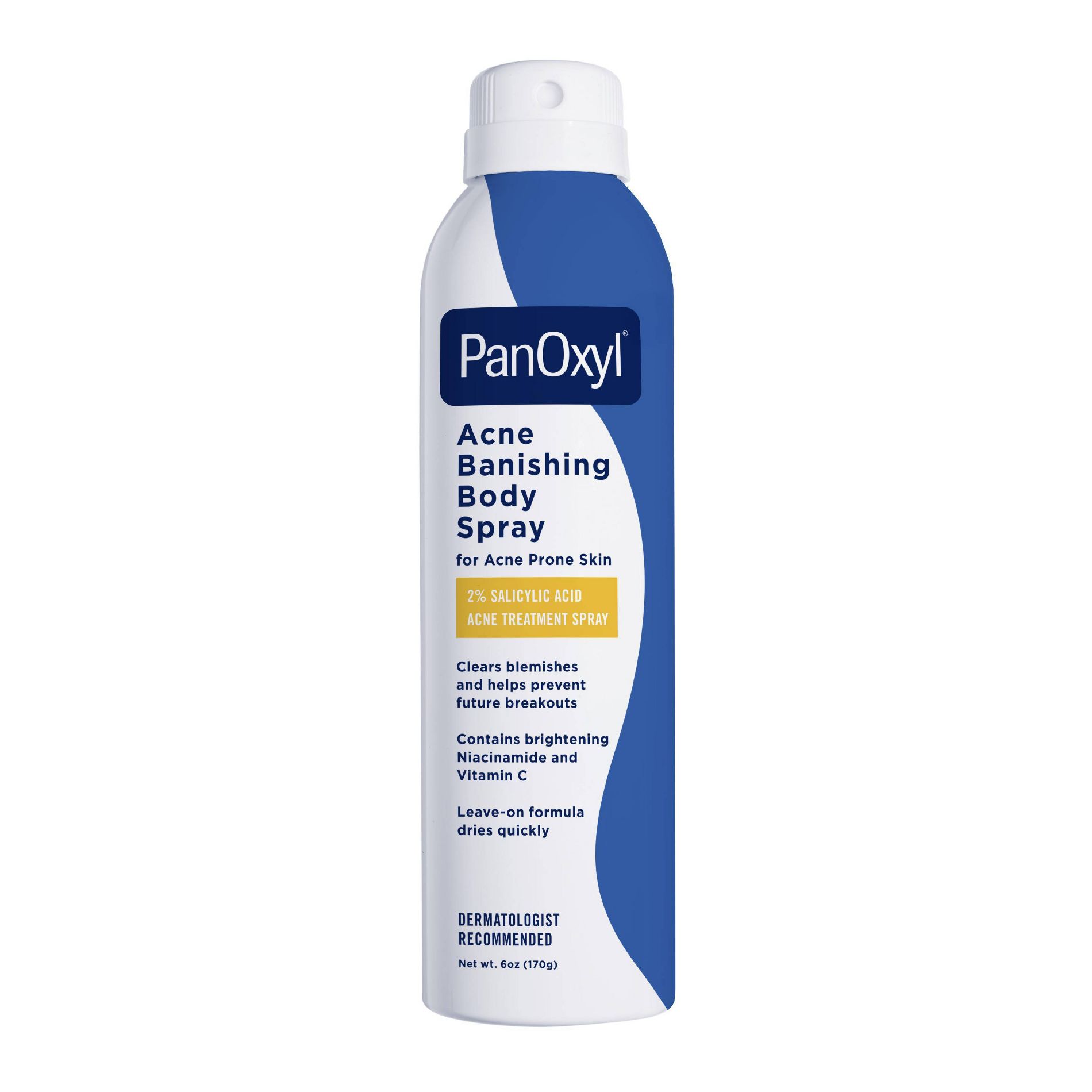 PanOxyl Acne Banishing Body Spray 2% Salicylic Acid - 6oz