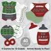 Big Dot of Happiness End Zone - Football - 4 Baby Shower Games - 10 Cards Each - Gamerific Bundle - image 2 of 4