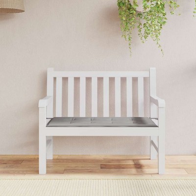 vidaXL Garden Bench Cushion Gray 47.2"x19.7"x1.2" Oxford Fabric