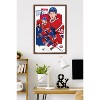 Trends International NHL Montreal Canadiens - Lane Hutson 25 Framed Wall Poster Prints - 2 of 4