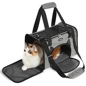 rabbitgoo Cat Carrier, Pet Carriers Airline Approved Soft-Sided, Travel Carrier for Average Cats Collapsible - 1 of 1