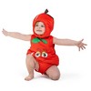Dress Up America Apple Costume - Fruit Halloween Romper for Babies - 2 of 2