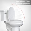 Toilet Seat, Toilet Lid With Child Seat, Suitable For Adult And Child Toilet Training, Anti Slip Fastening Buffer And Install Hardware - 4 of 4