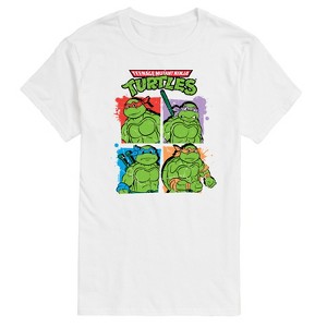 Men's - Teenage Mutant Ninja Turtles - Street Grid Short Sleeve Graphic T-Shirt - 1 of 4
