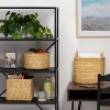 Oval Basket with handles Natural - Threshold™ - image 2 of 4