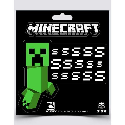 JINX Inc. Minecraft Creeper SSSsss Sticker