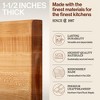 John Boos Wide 1.5 Inch Thick Reversible Cutting Board Block with Two Sided Hand Grips , 18 x 12 x 1.5 Inches - 3 of 4