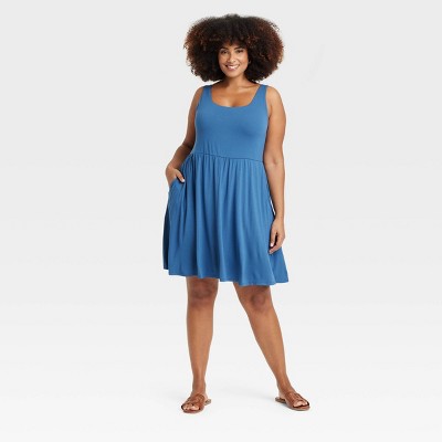 Women's Knit Mini Ballet Dress - A New Day™