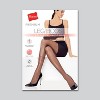 Hanes Premium Women's Perfect Leg Boost Cellulite Smoothing Tights - Jet  Black L 1 ct