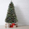 Haute Decor 7' Prelit Cypress Cashmere Pine Christmas Tree - 4 of 4