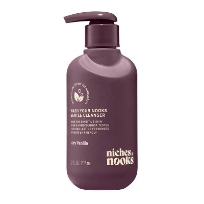 Niches & Nooks, Wash Your Nooks Gentle Cleanser - Airy Vanilla - 7 fl oz