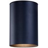 Possini Euro Design Modern Outdoor Wall Light Sconce Black Metal Hardwired 5" LED Fixture for Bedroom Bathroom Vanity Living Room - 3 of 4