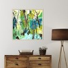 Amanti Art Turquoise Forest by Elan Studios Wood Framed Wall Art Print - 4 of 4