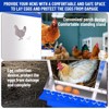 Chicken Nesting Box, Metal Nest Boxes for Chicken, Chicken Laying Box with Chicken Perch, Roll Away Nest Box for Chicken Coop - 3 of 4