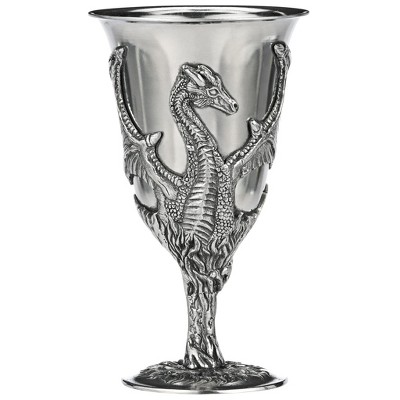 Design Toscano Dragon Pewter Goblet
