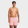 Men's 5'' Swim Trunks with Boxer Brief Liner - Goodfellow & Co™ - 3 of 3