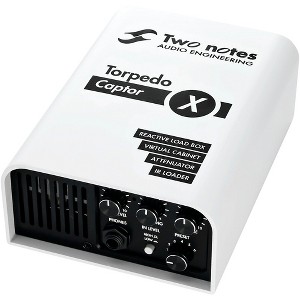 Two Notes AUDIO ENGINEERING Torpedo Captor X Reactive Load, Attenuator, IR Loader White 8 Ohm - 1 of 4