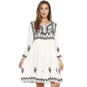 Riviera Sun Women's Tunic Dress - Bohemian Style Beachwear for Comfortable and Stylish Summer Days - 1 of 3