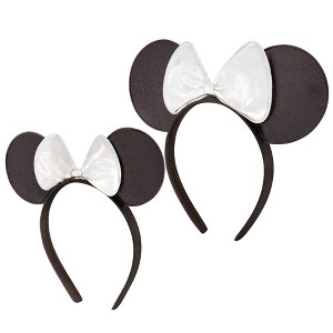 Disney Minnie Mouse Mommy and Me Ears Headbands, Matching for Adult and Little Girl - 1 of 4